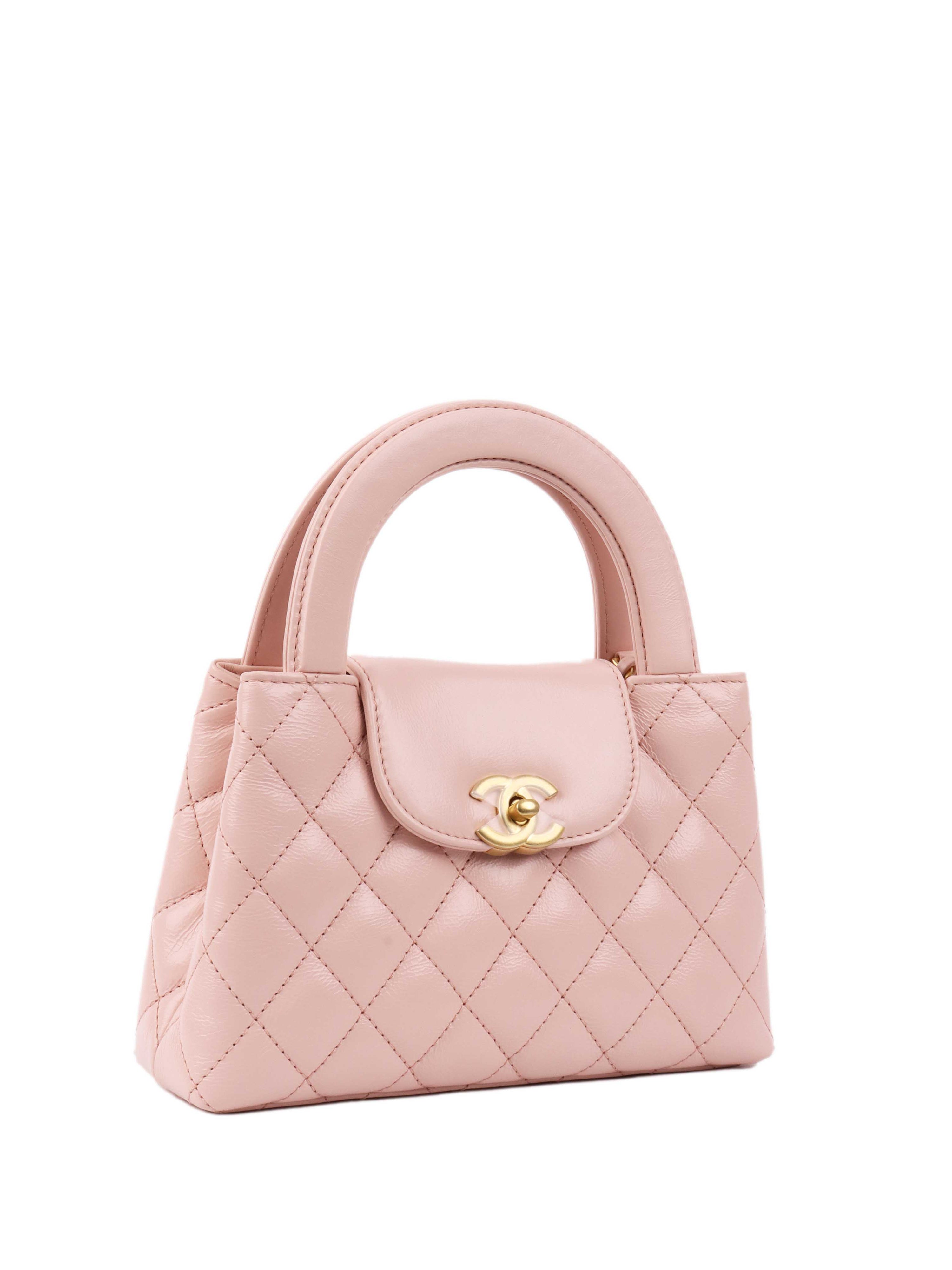 Chanel Small Pink Kelly Bag.