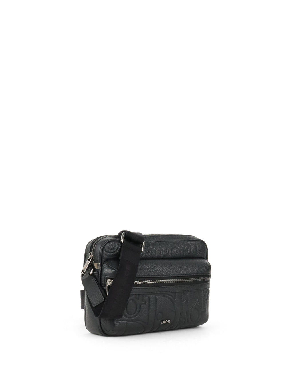 Dior Black Rider Zipped Messenger Bag
