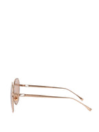 Fendi Rose Gold Frame Sunglasses.