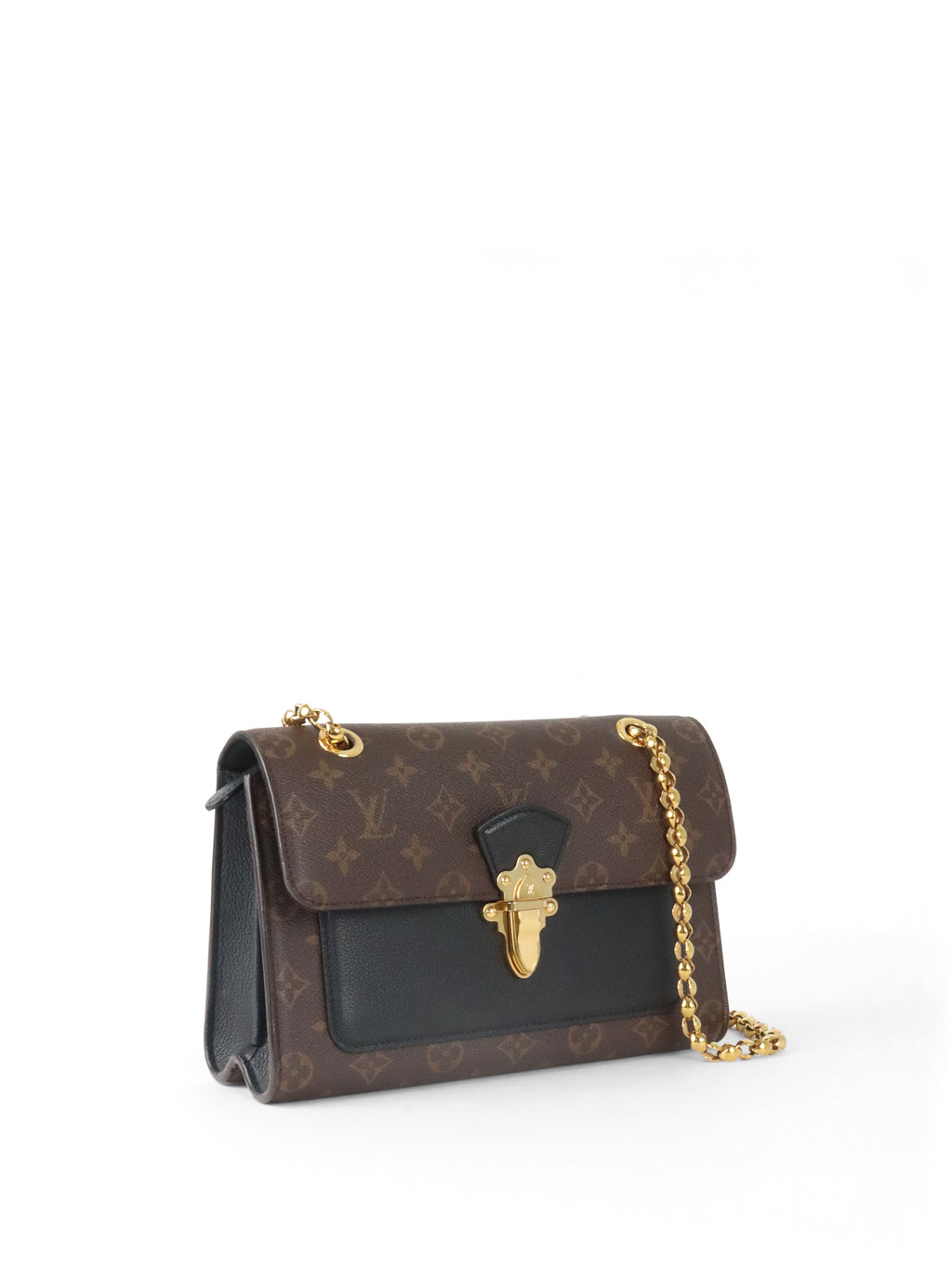 Louis Vuitton Black Victoire MNG MM Bag.