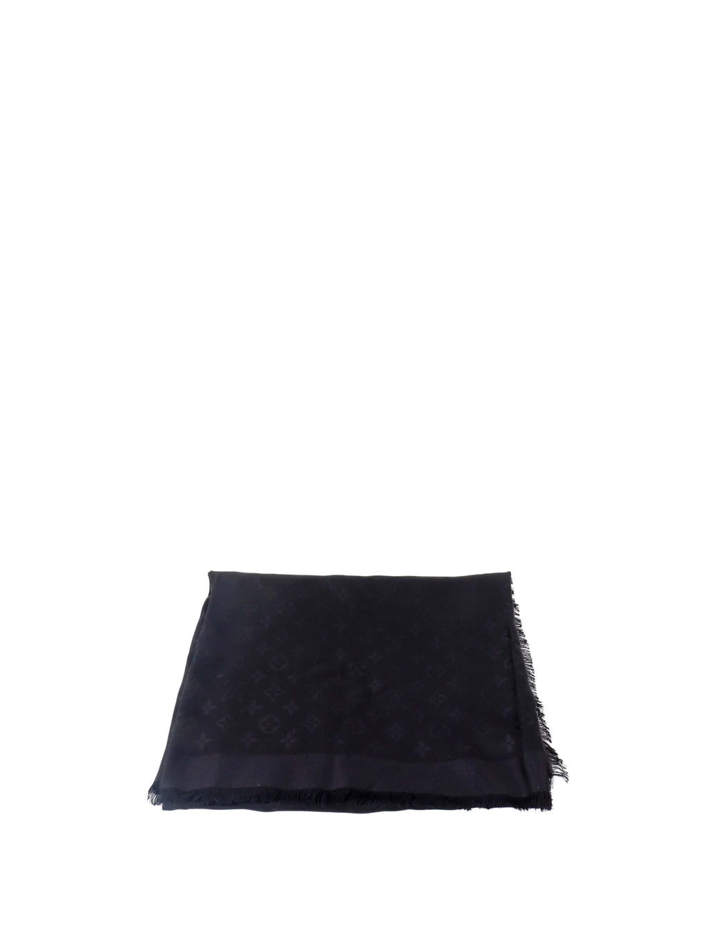 Louis Vuitton Black Monogram Classic Shawl