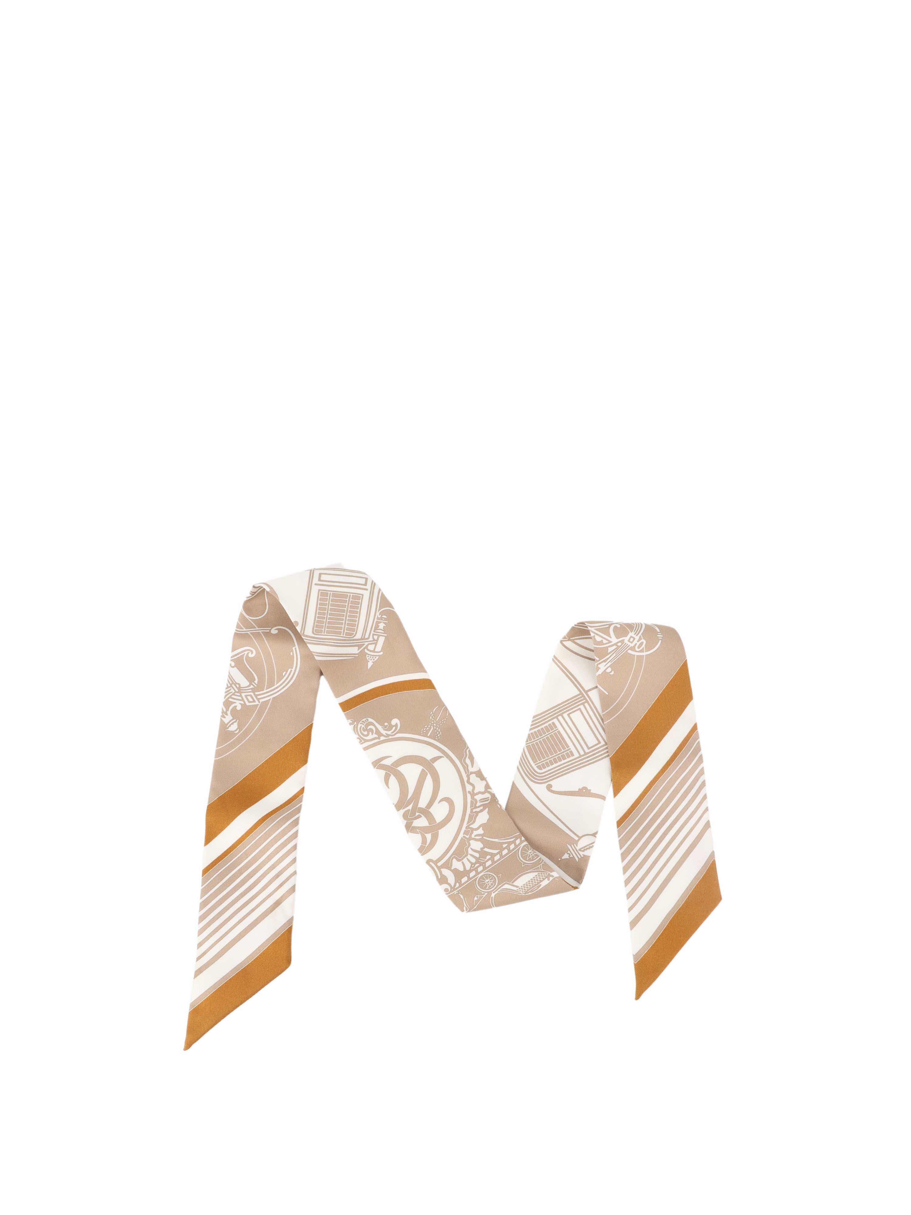 Hermes Twilly in Cream