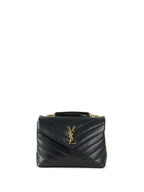 Saint Laurent Black Small Loulou Bag GHW