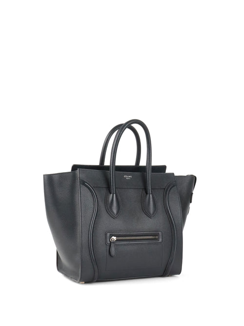 Celine Black Mini Luggage Bag
