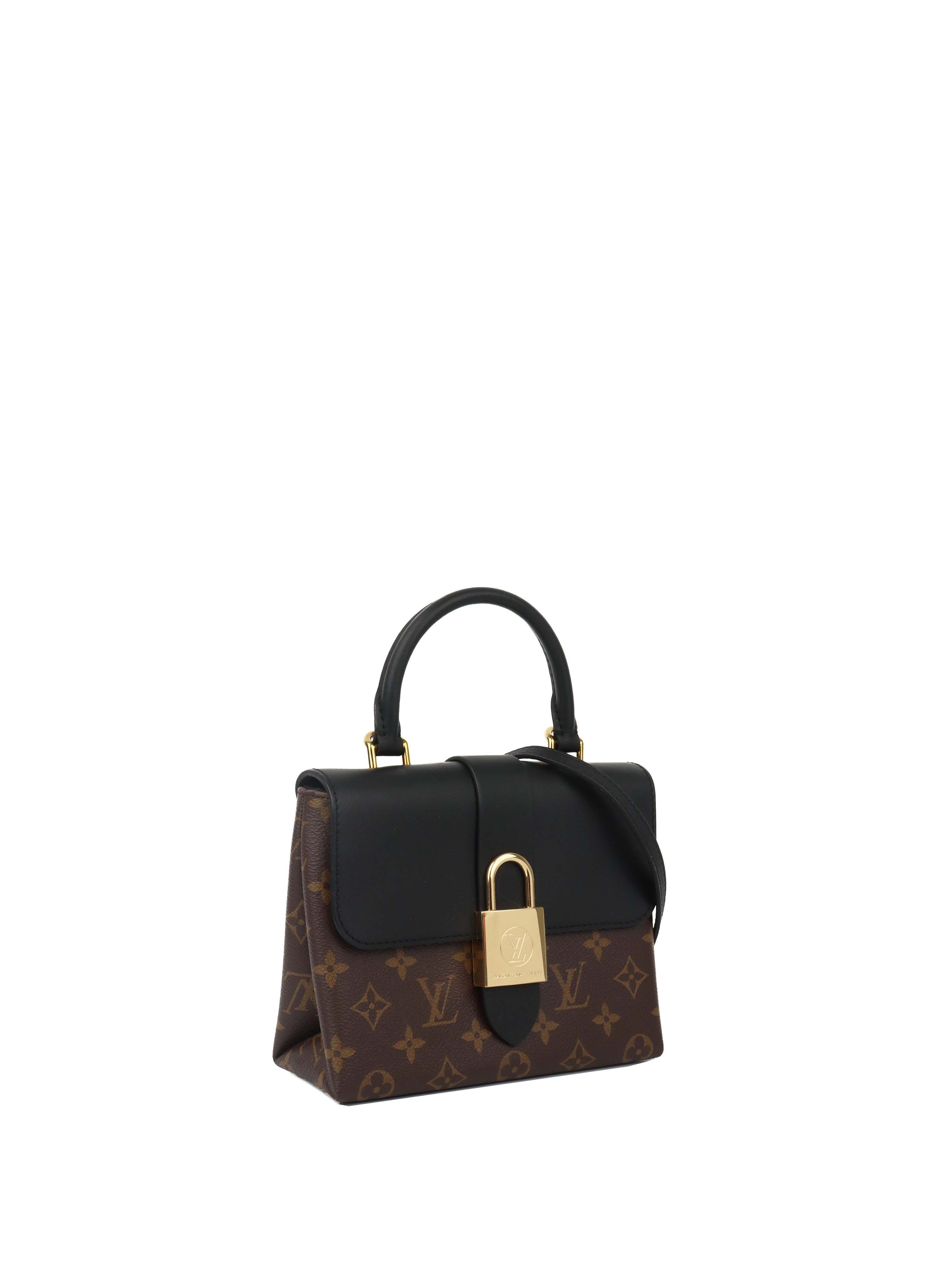 Louis Vuitton Black & Monogram Locky BB