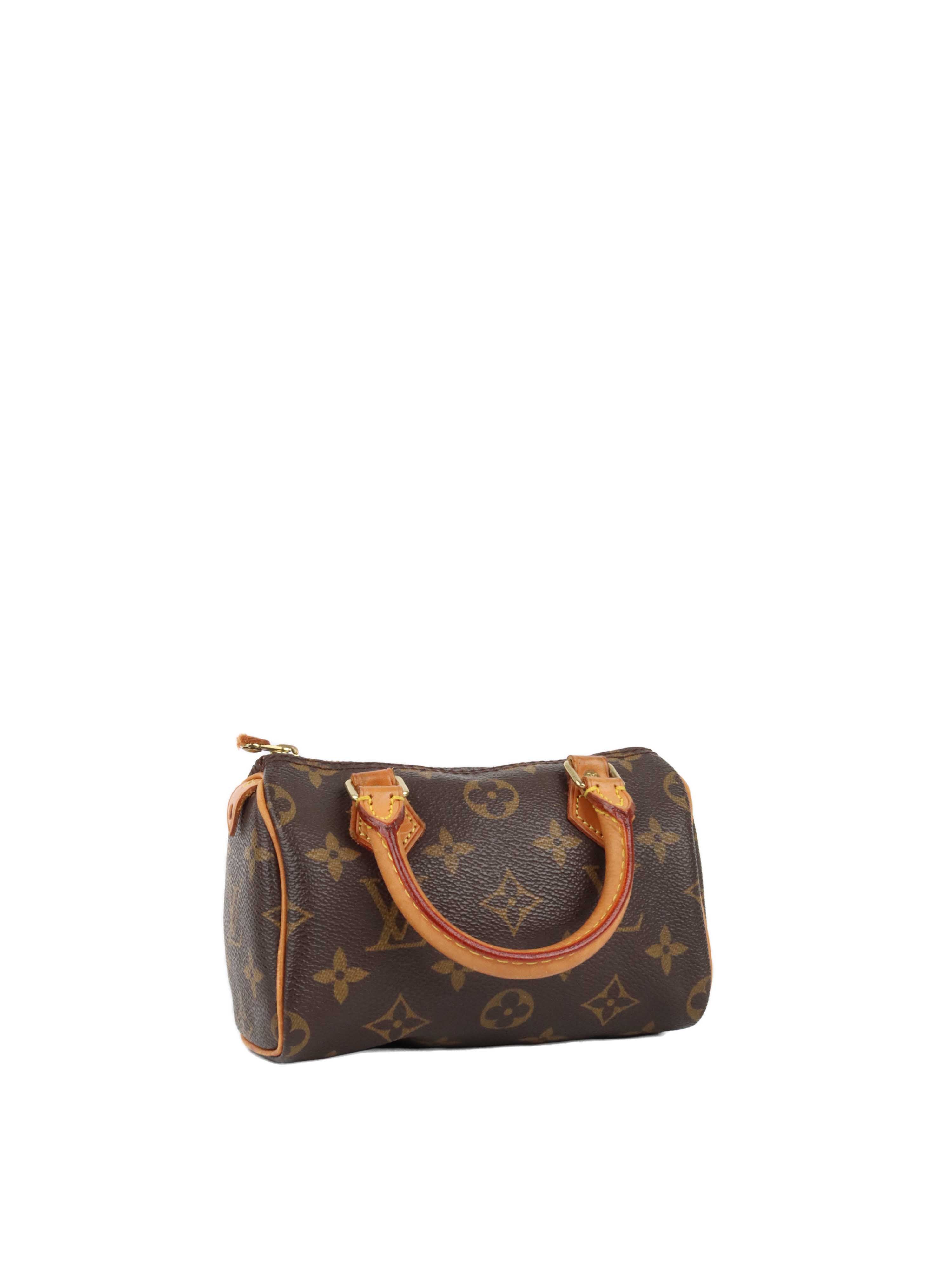 Louis Vuitton Vintage Nano Speedy Monogram Canvas GHW