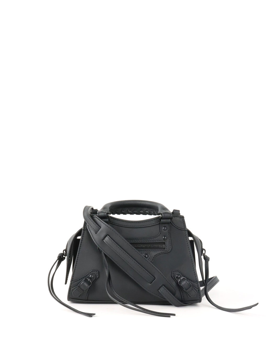 Balenciaga Black Neo Classic Mini City Bag.