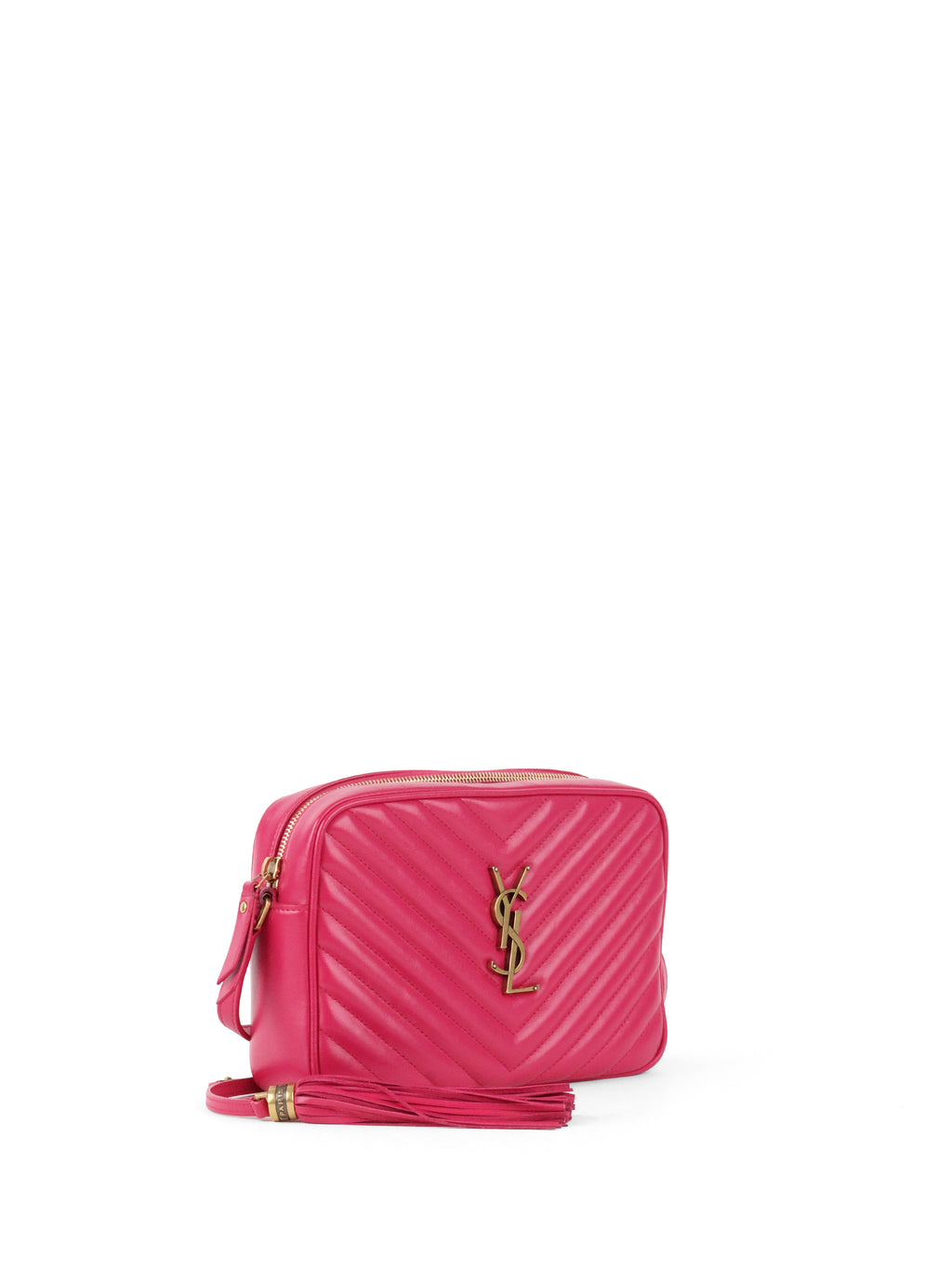 Saint Laurent Dark Pink  Lou Camera Bag