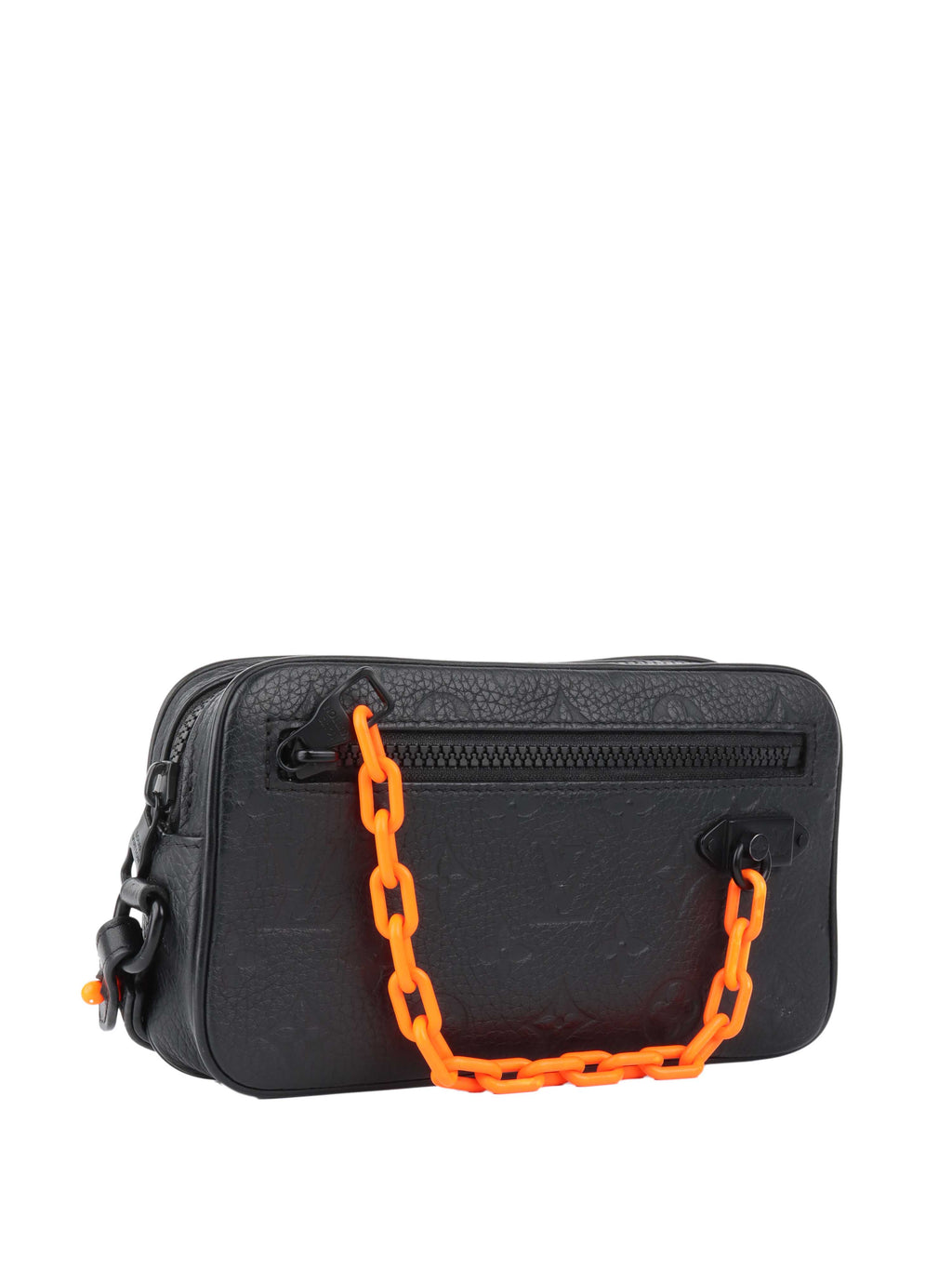 Louis Vuitton Black Monogram Empreinte Volga Pochette.