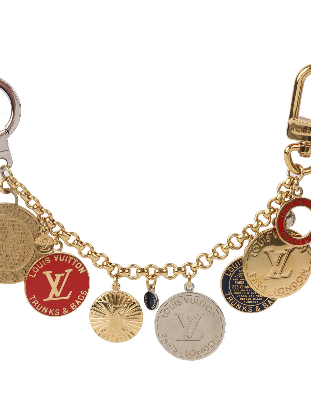 Louis Vuitton  Vintage 'Trunk& Bag' Bag Charm