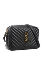 Saint Laurent Black Lou Camera Bag.