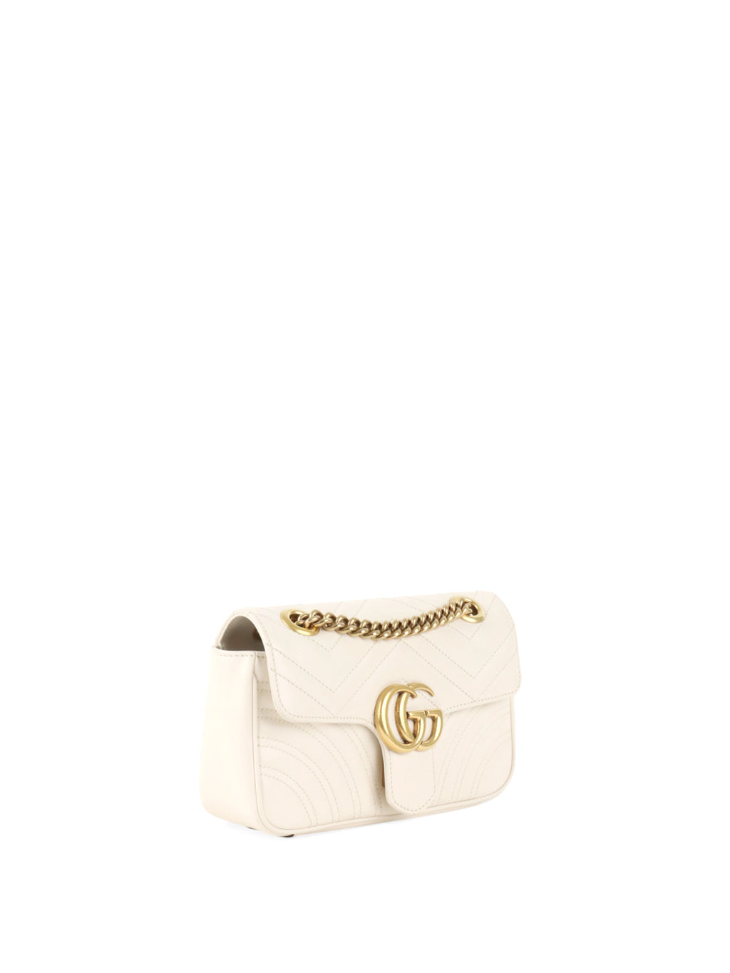 Gucci Small White Marmont Bag
