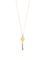 Tiffany & Co Rose Gold Return to Tiffany Key Necklace