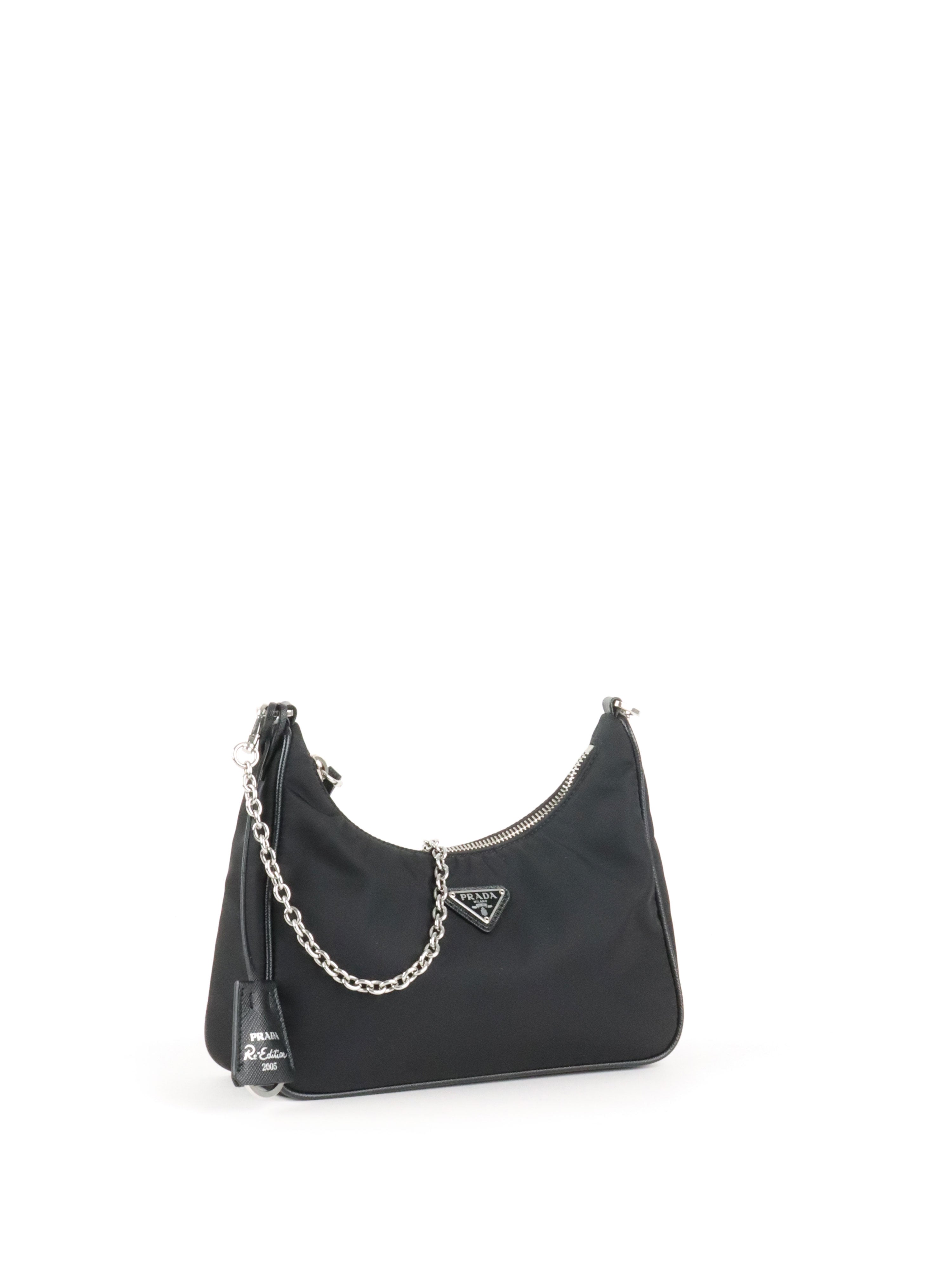Prada Black Re-edition 2005 Re-Nylon Bag