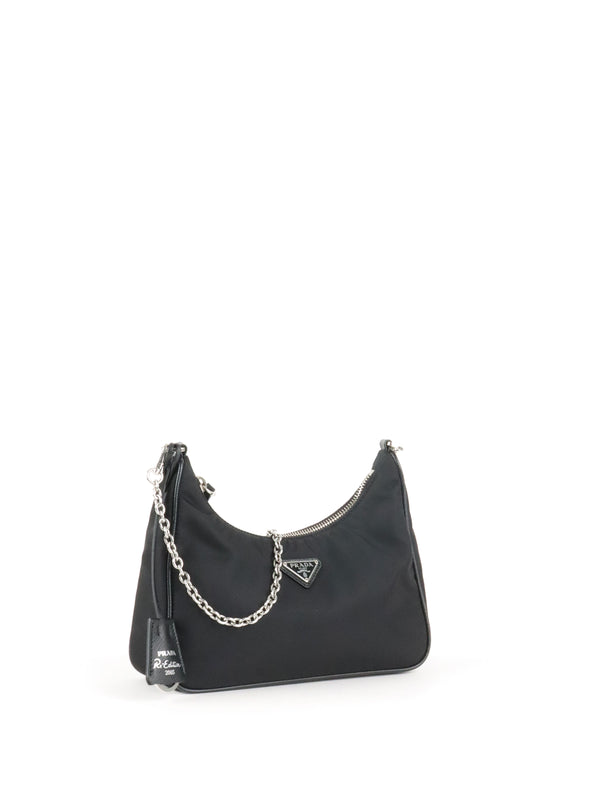Prada Black Re-edition 2005 Re-Nylon Bag