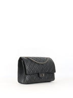 Chanel So Black Medium Classic Flap Reissue 2.55