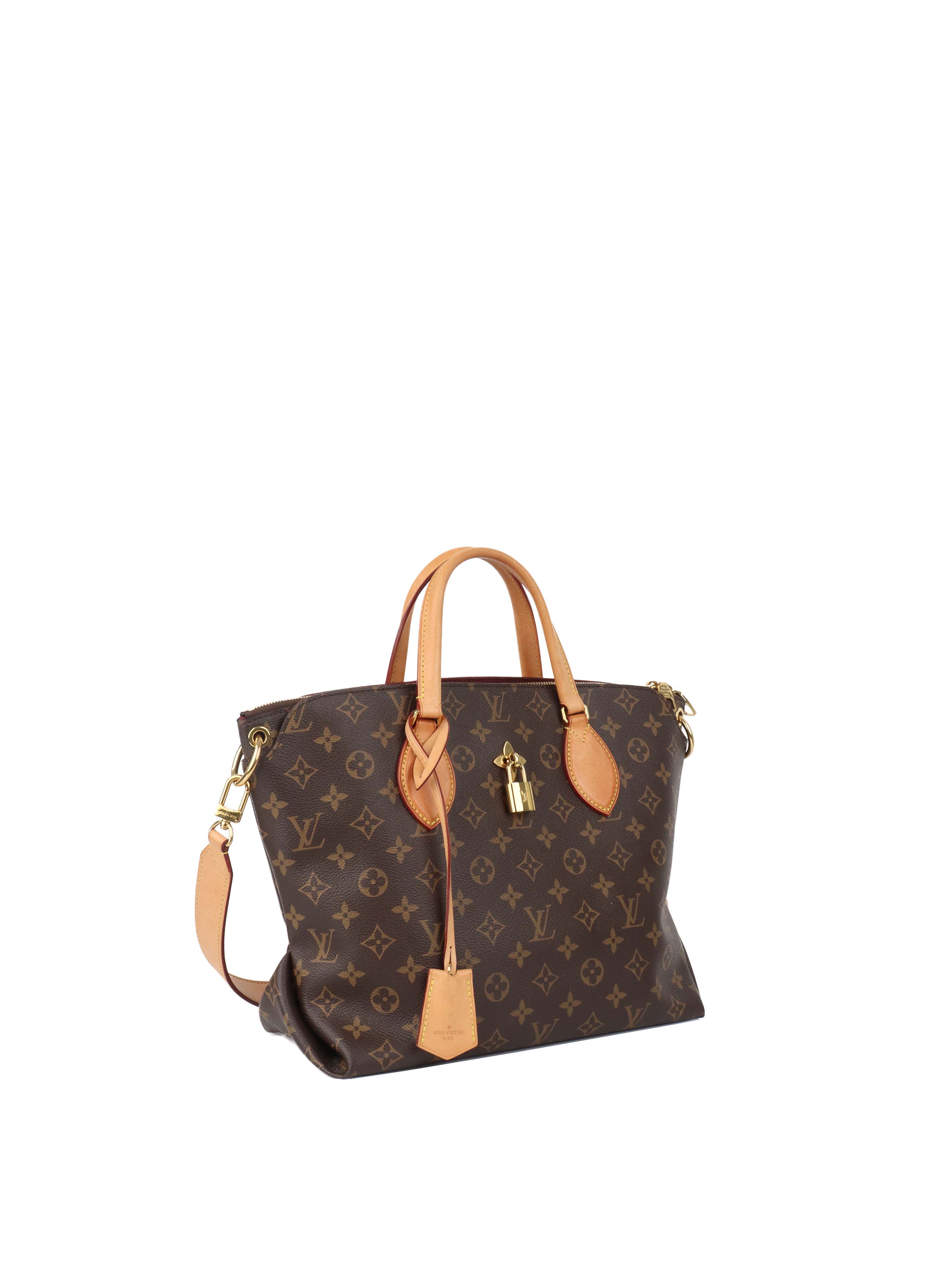 Louis Vuitton Monogram MM Flower Zipped Tote