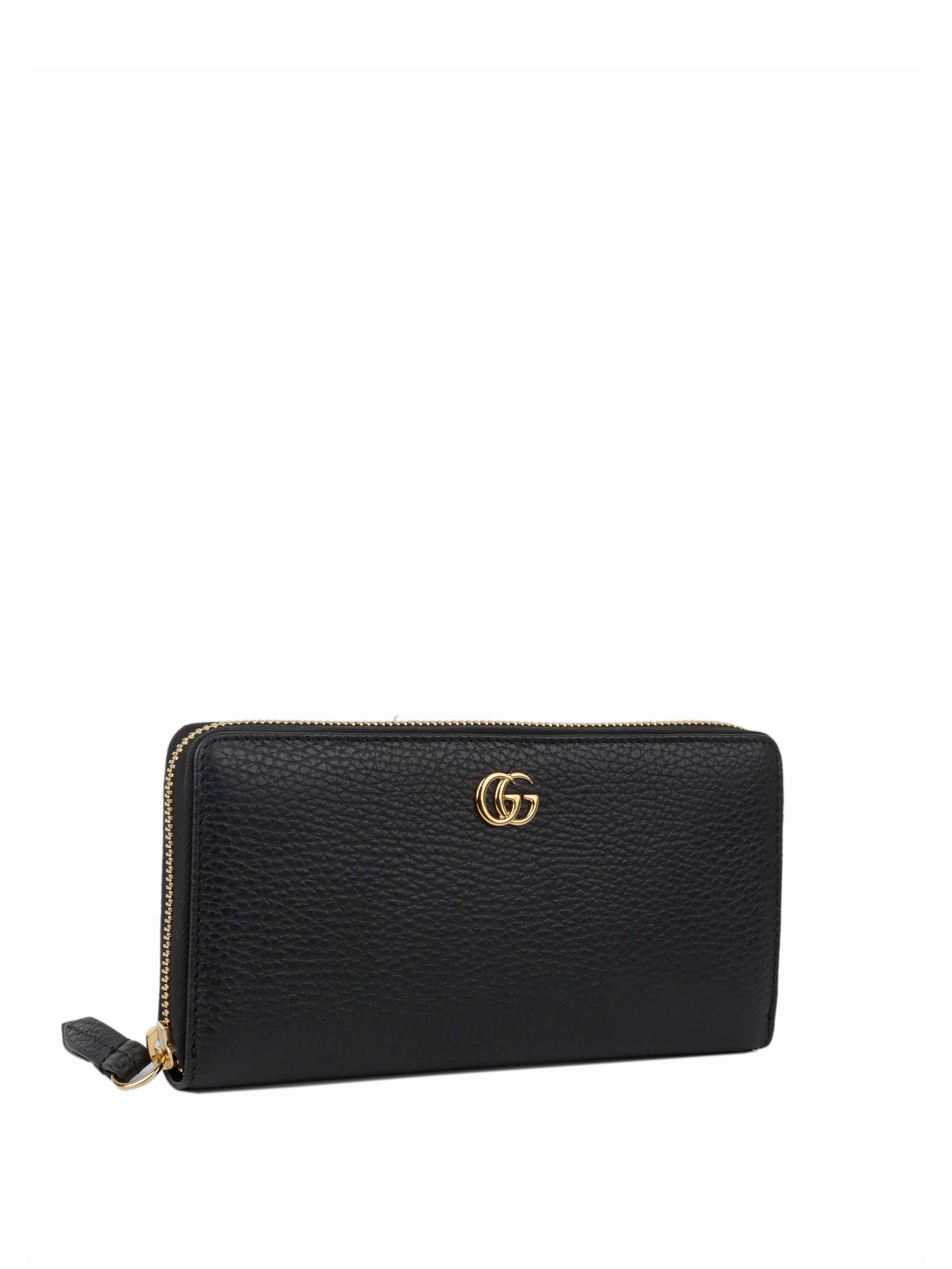 Gucci Marmont Zip Around Wallet.