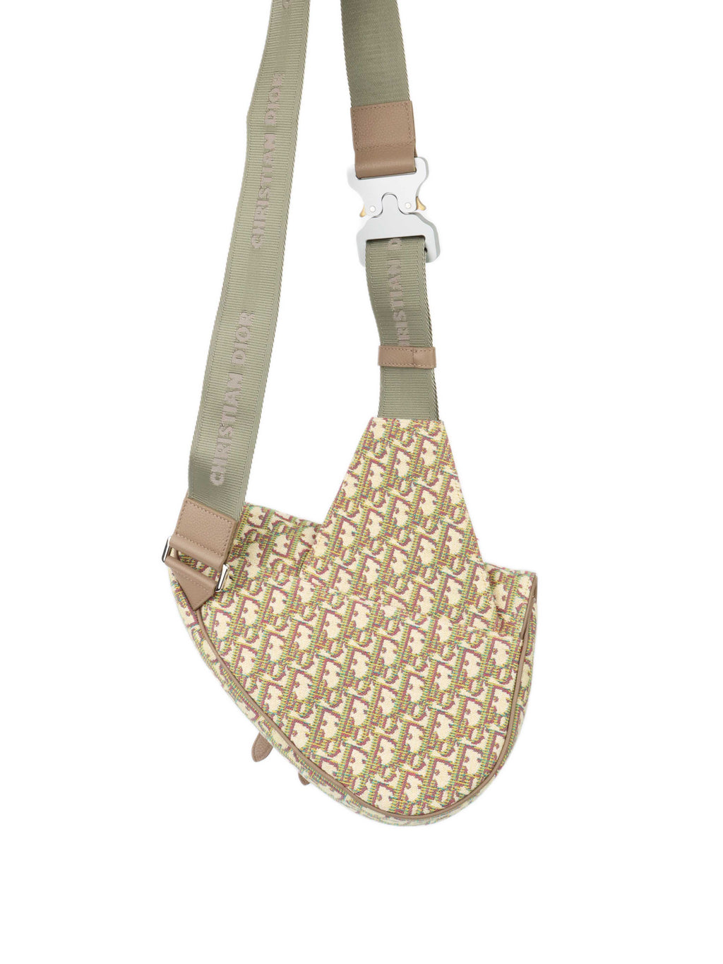 Dior Multi Colour Saddle Bag.
