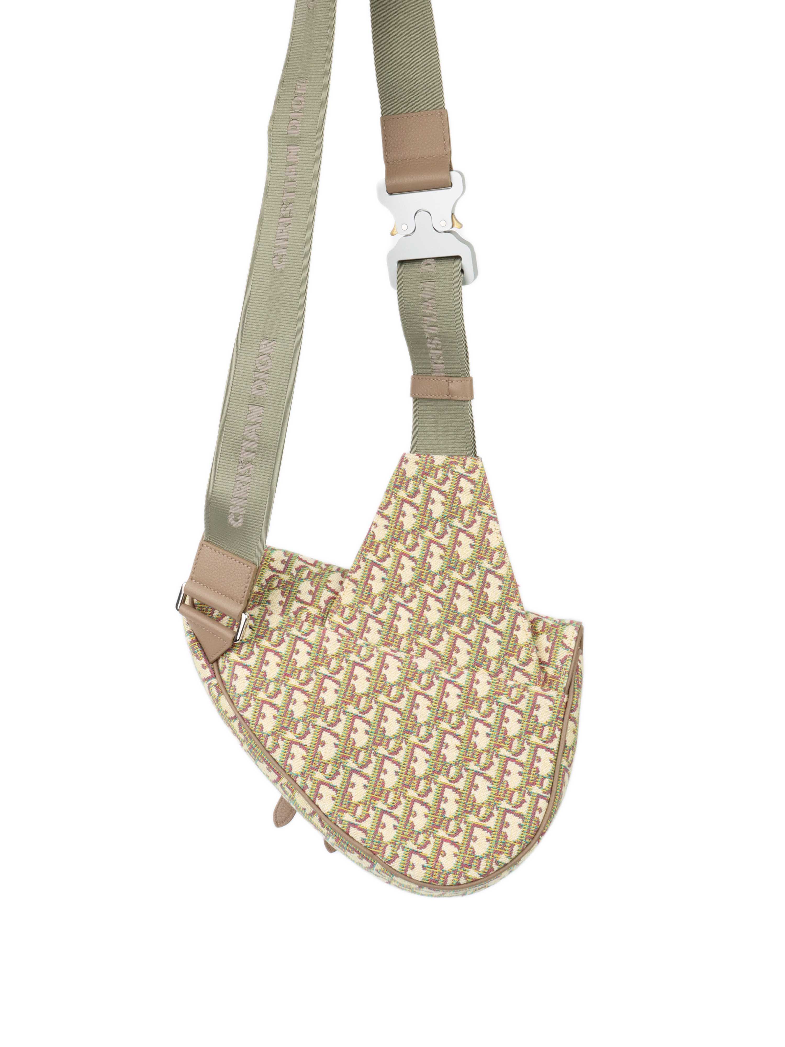 Dior Multi Colour Saddle Bag.