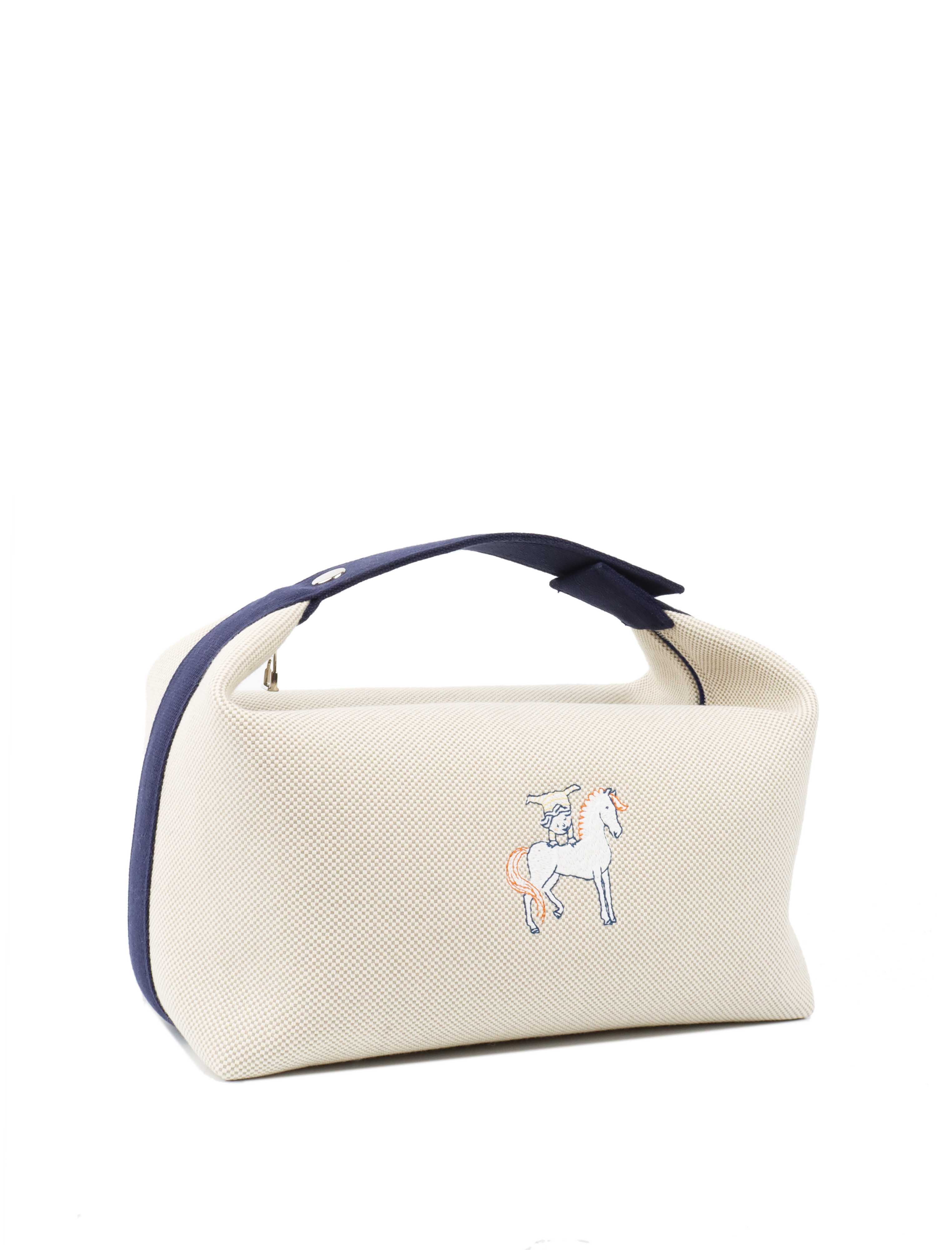 Hermes Cream Bride a Brac Large Case.