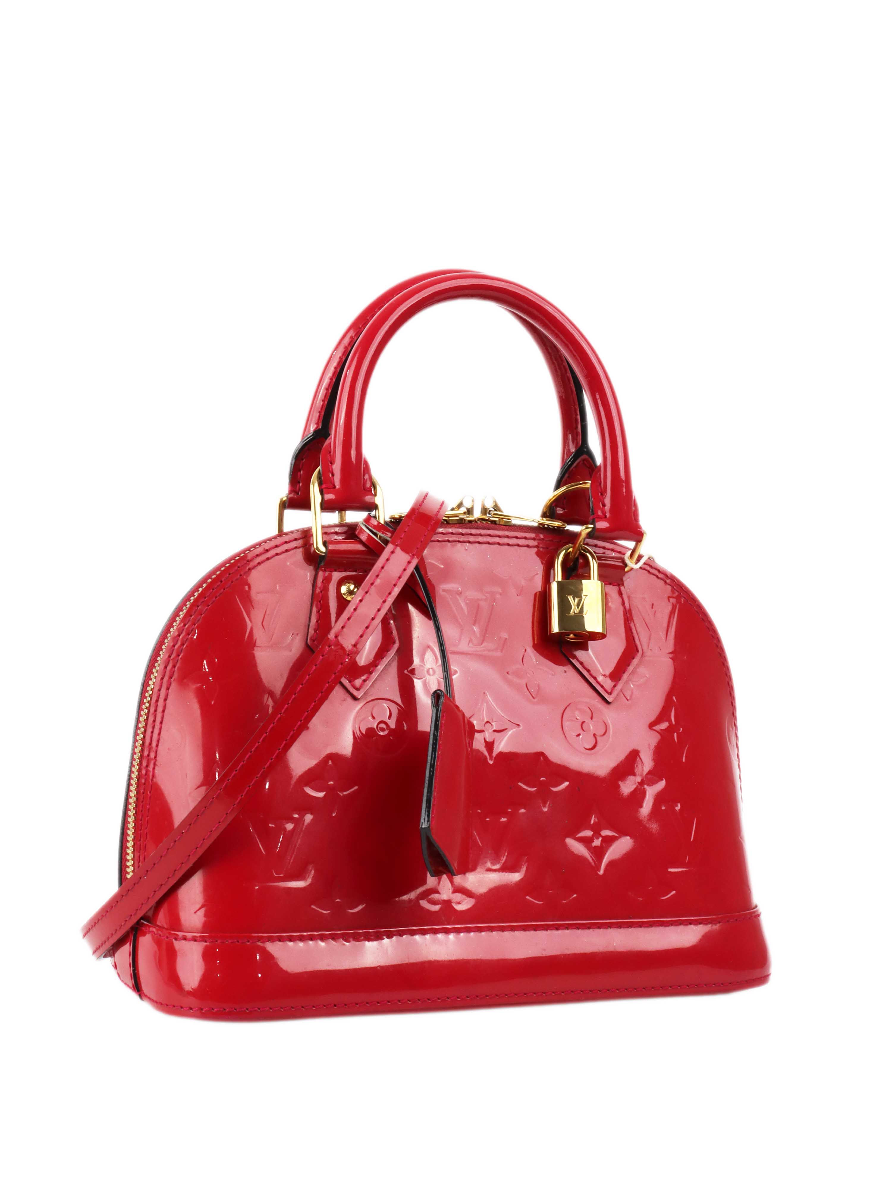 Louis Vuitton Cherry Red Alma BB.