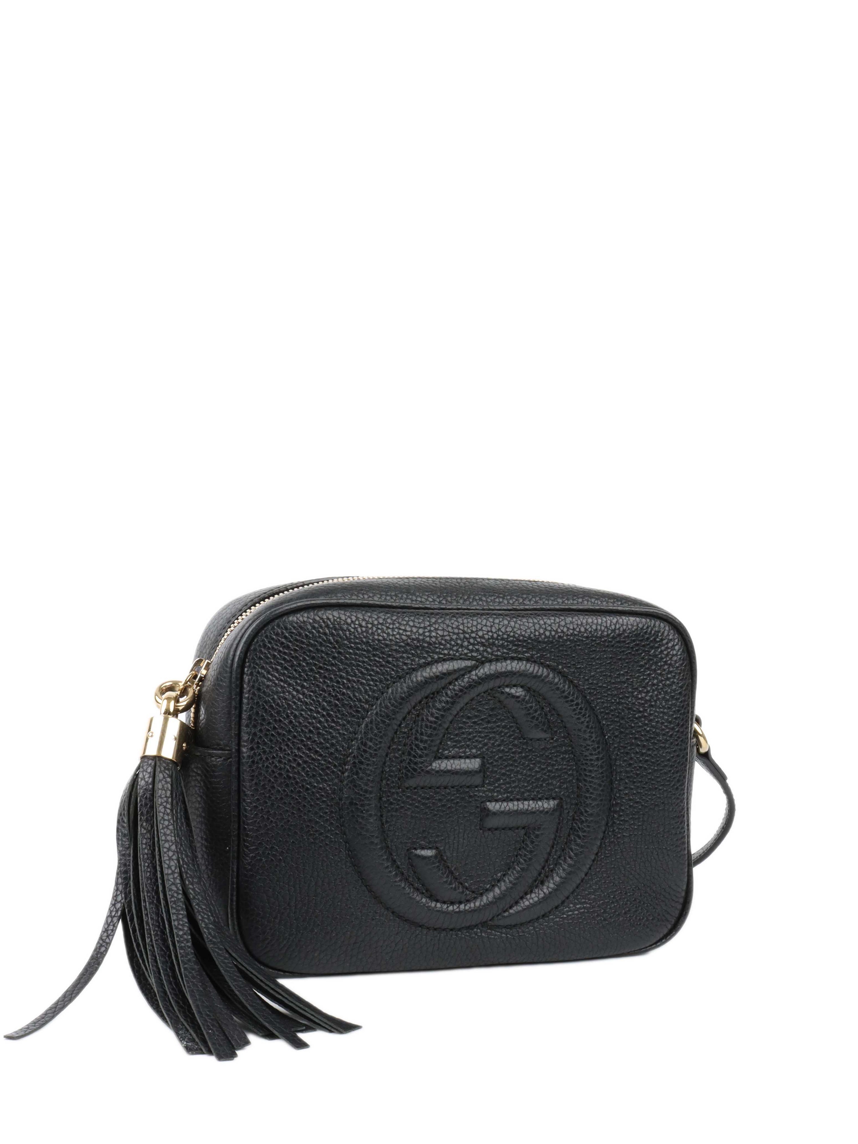 Gucci Black Soho Disco Camera Bag.