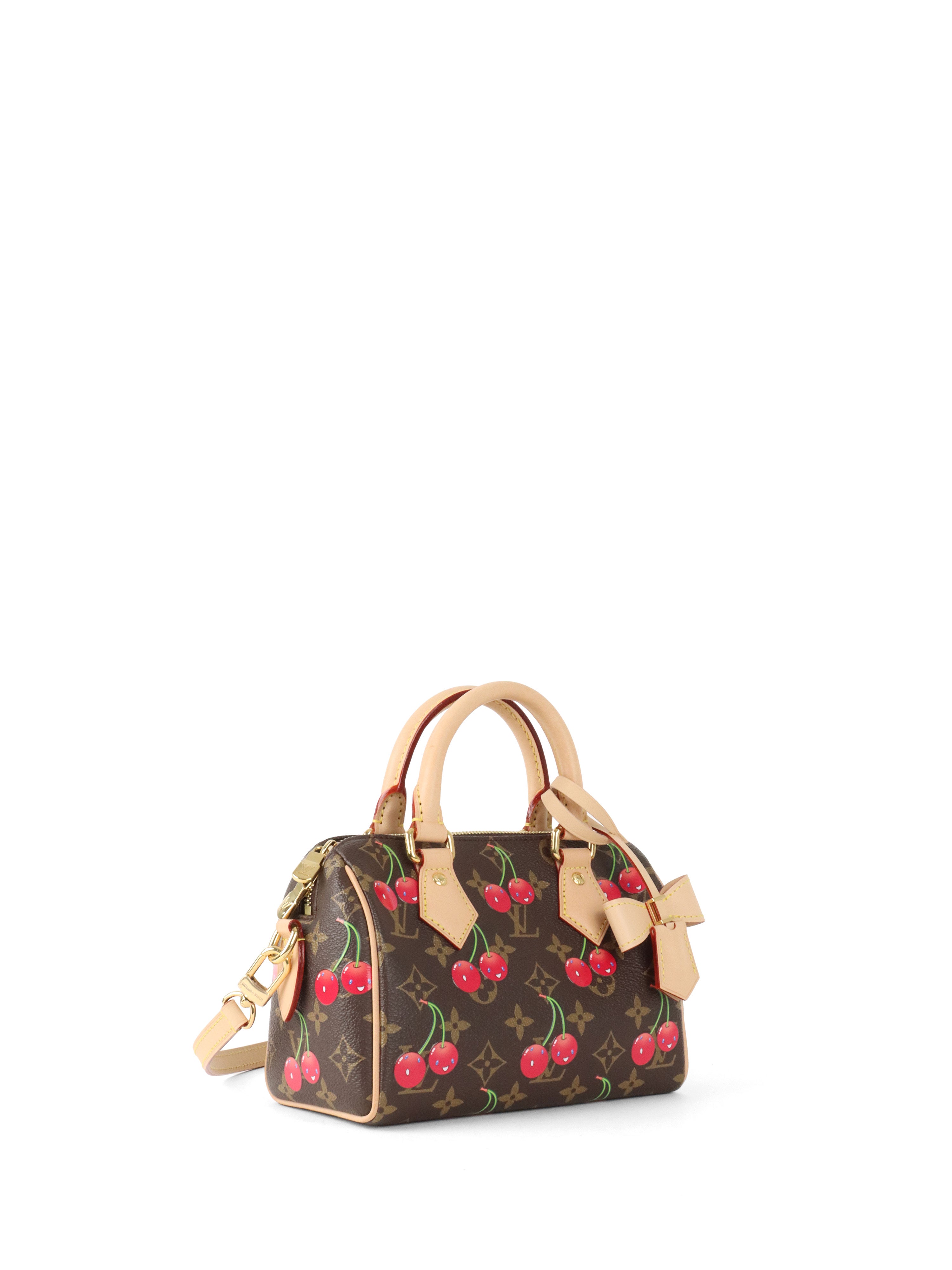 Louis Vuitton Takashi Murakami Monogram Cherry Speedy Bandouliere 20