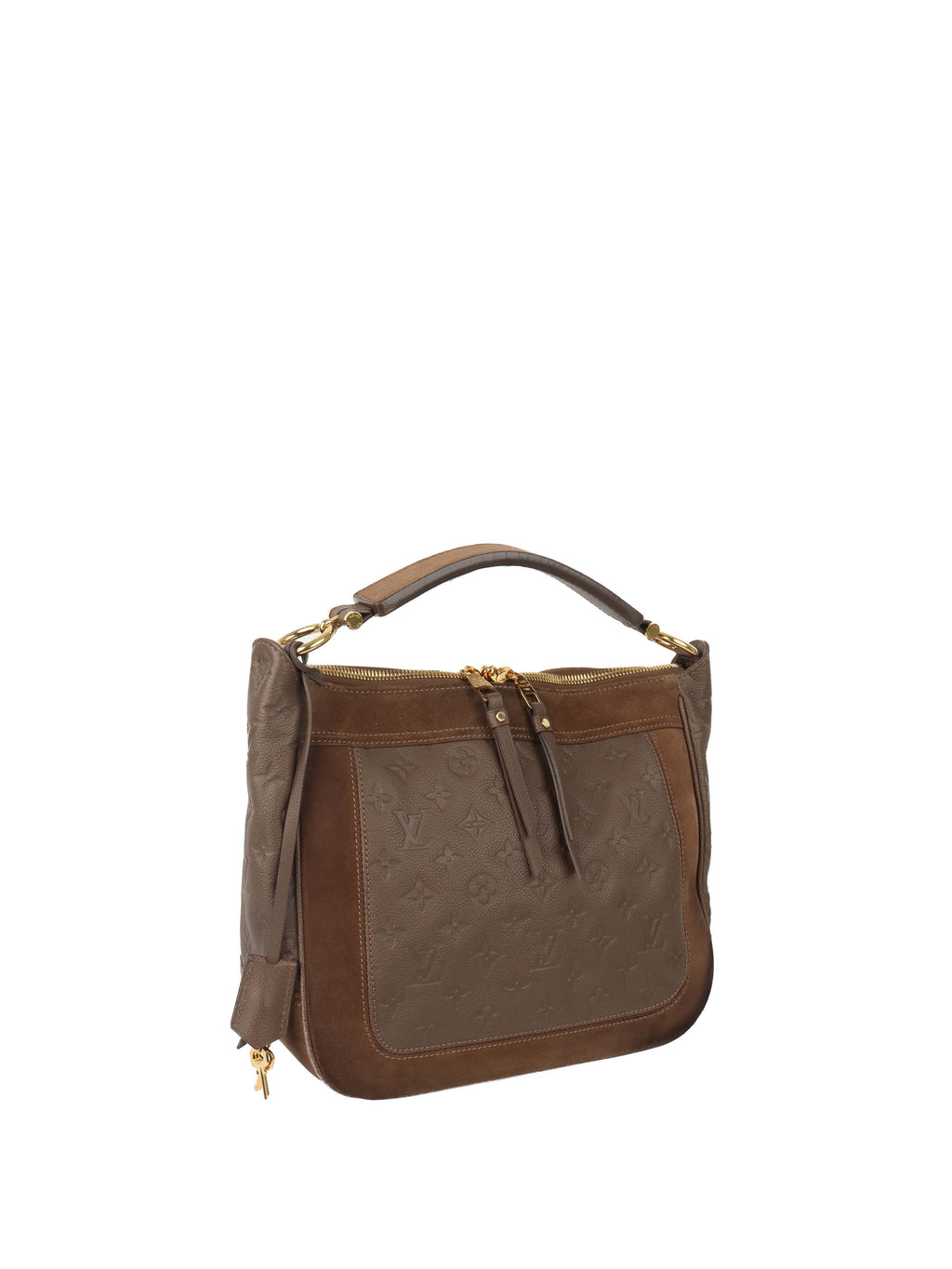 Louis Vuitton Terre Empreinte Monogram Audacieuse PM Bag.