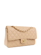 Chanel Beige Medium Classic Flap.