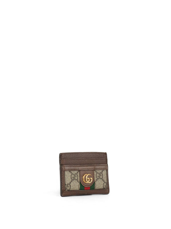 Gucci Ebony Ophidia Card Case