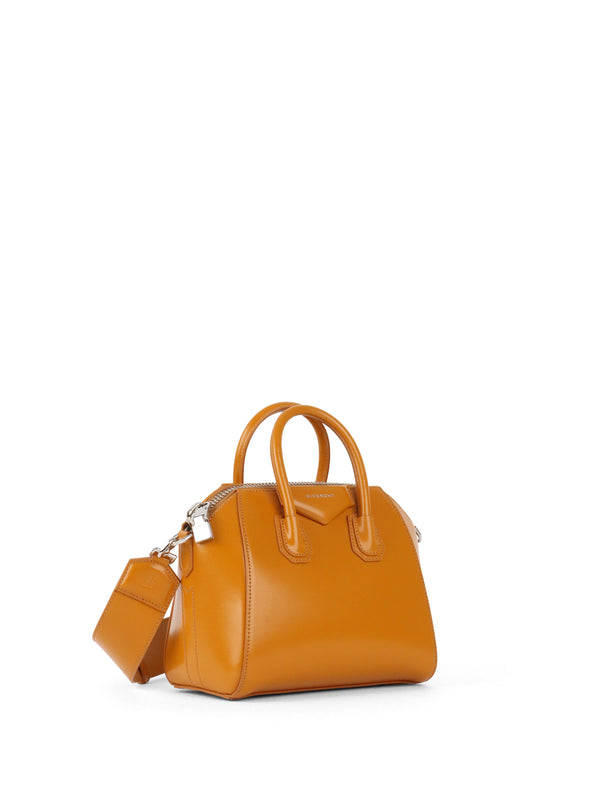 Givenchy Brown Toffee Box Mini Antigona Bag