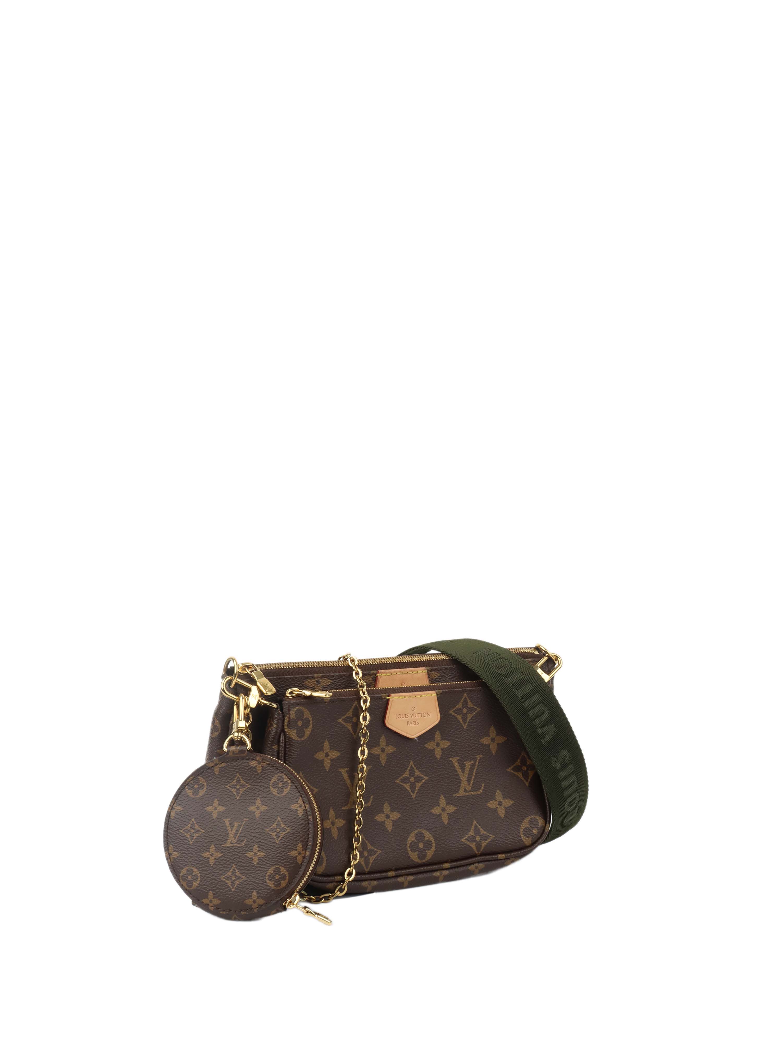 Louis Vuitton Khaki Multi Pochette Accessorises.