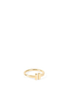 Tiffany & Co Yellow Gold T Wire Ring size 5