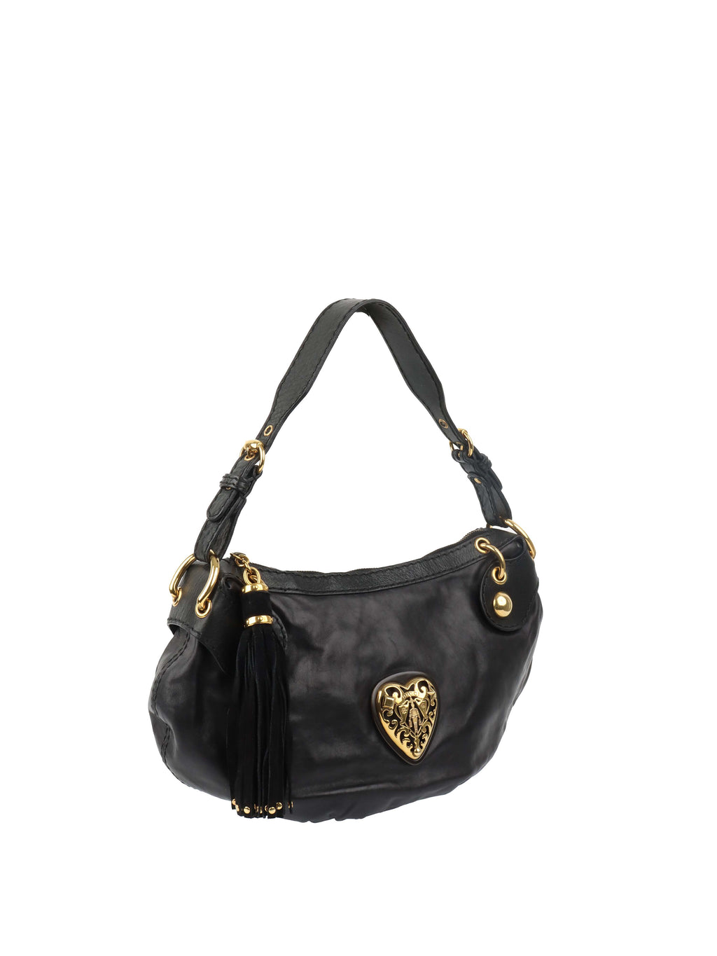 Gucci Babouska Heart Shoulder Bag.
