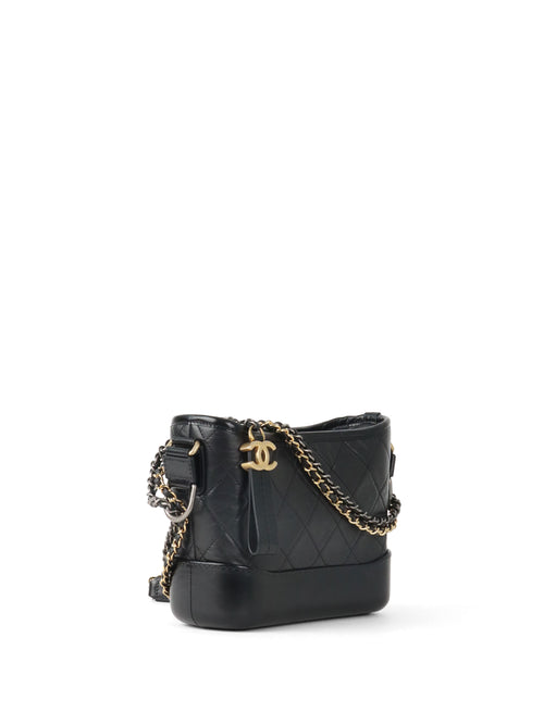 Chanel Small Black Gabrielle Bag.