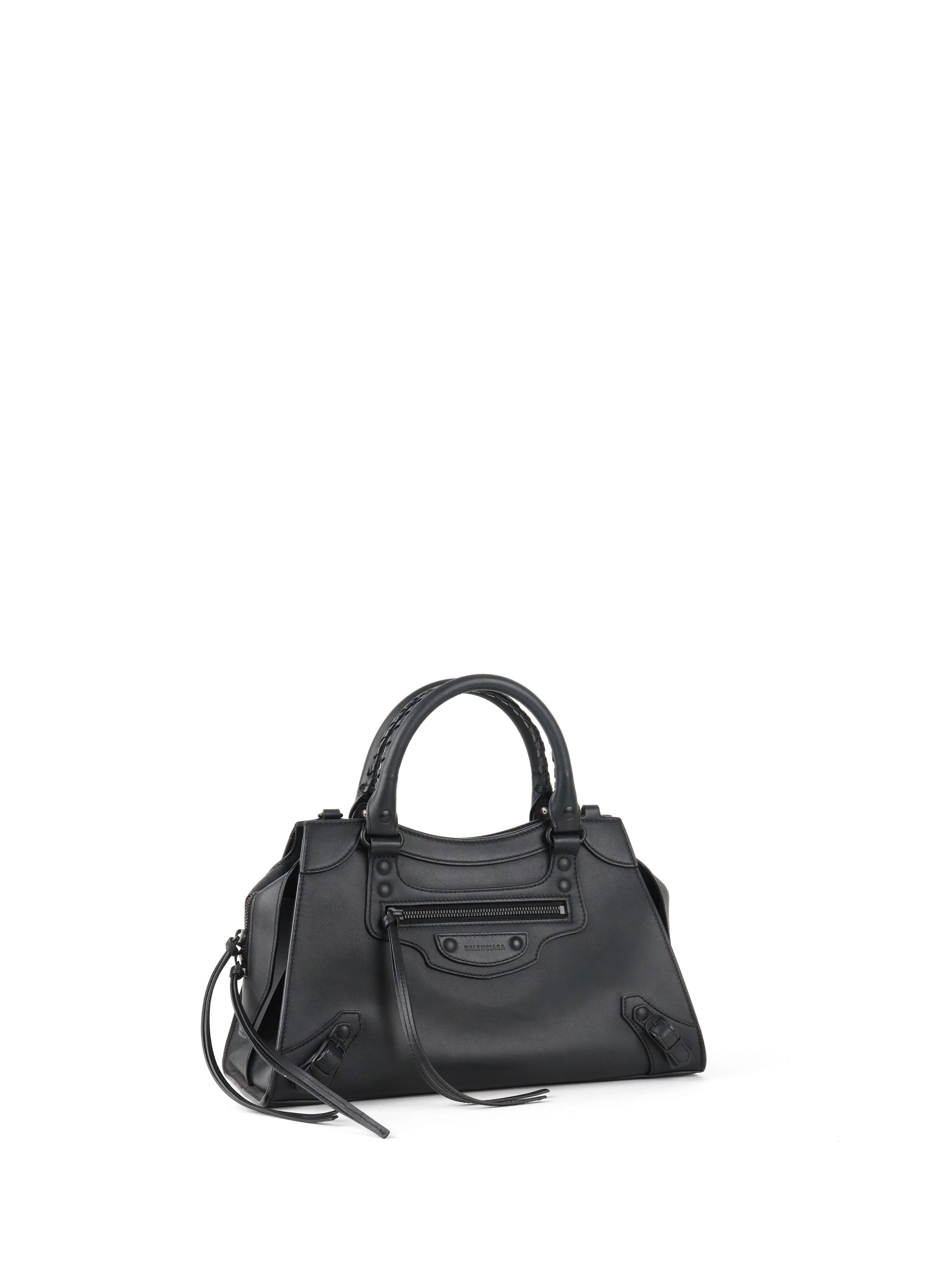 Balenciaga Black Matte Medium Neo Classic Bag