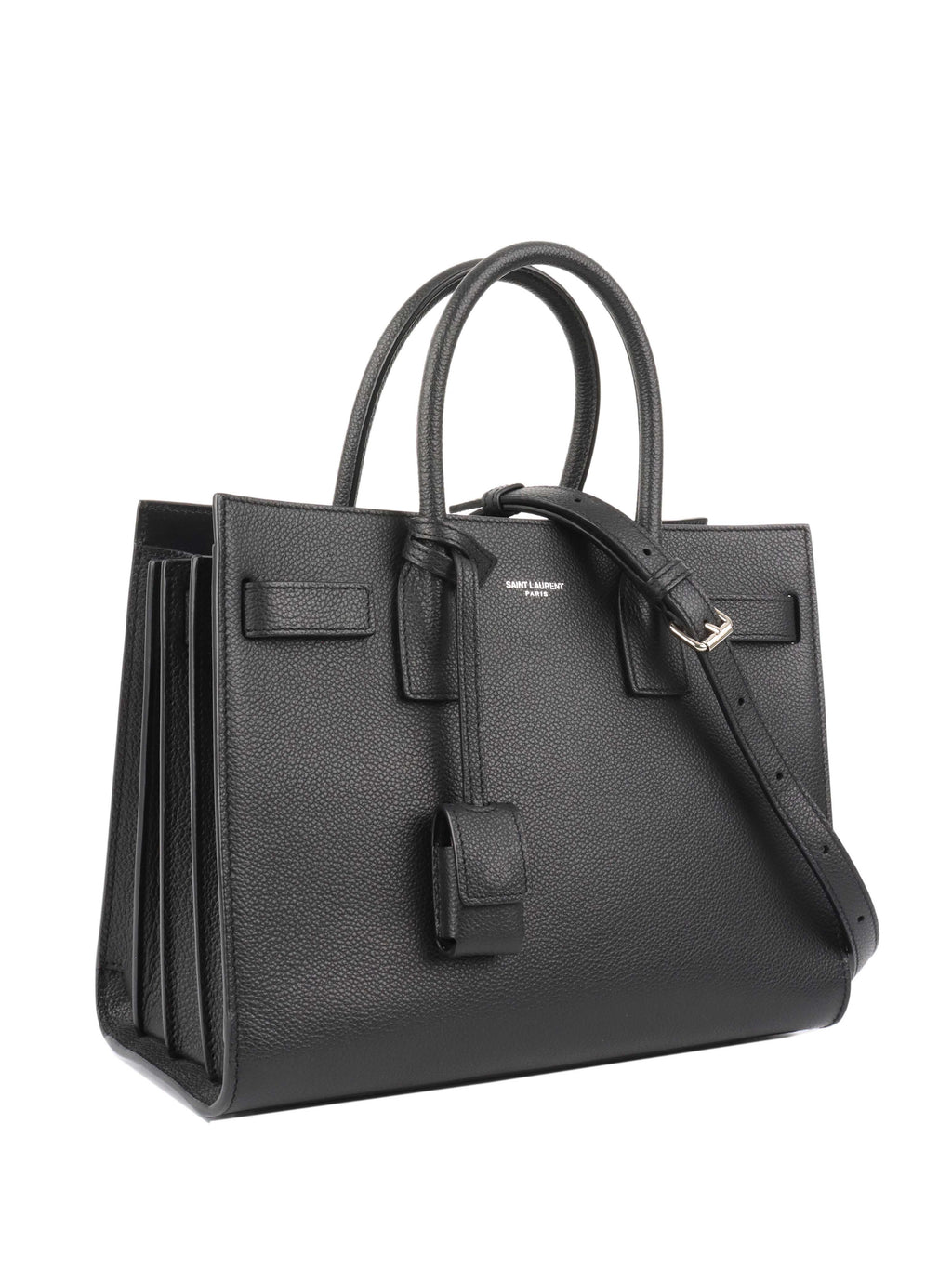 Saint Laurent Black Nano Sac De Jour.