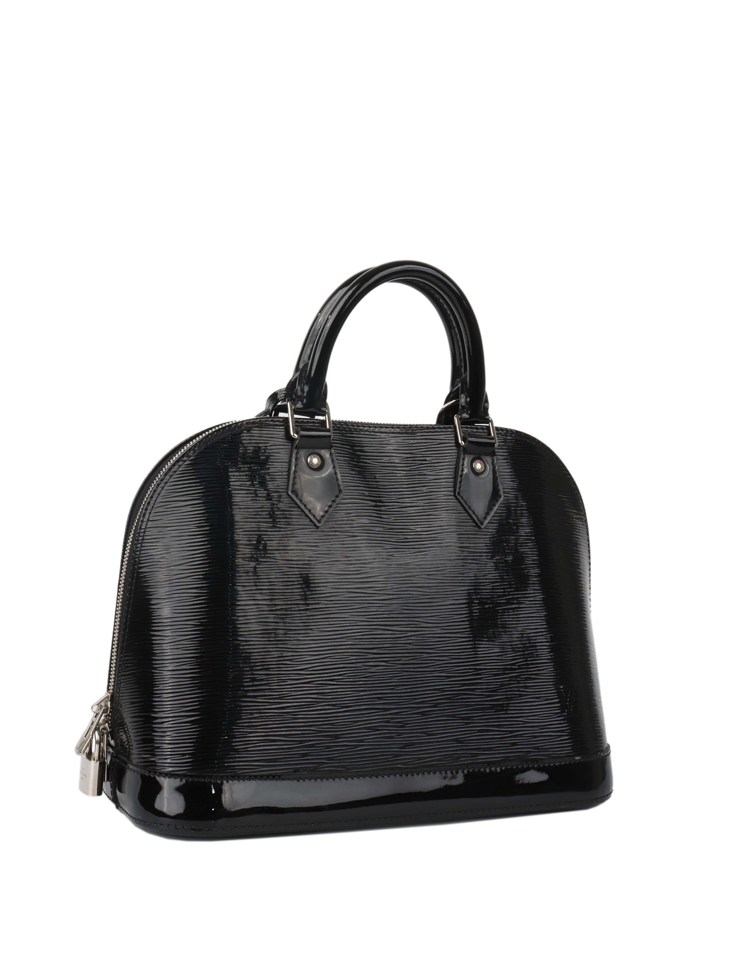 Louis Vuitton Epi Leather Alma PM bag.