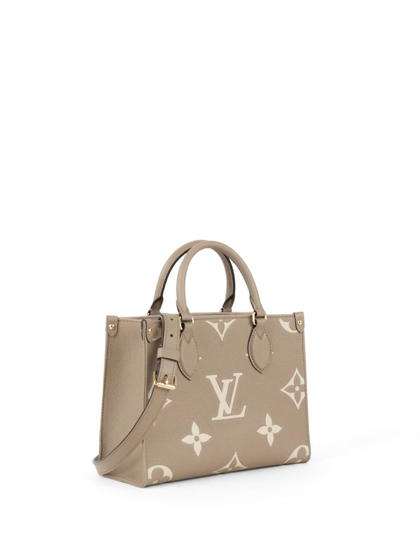 Louis Vuitton Tourterelle / Crème OnTheGo PM Bag