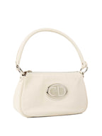 Dior White Leather Shoulder Bag.