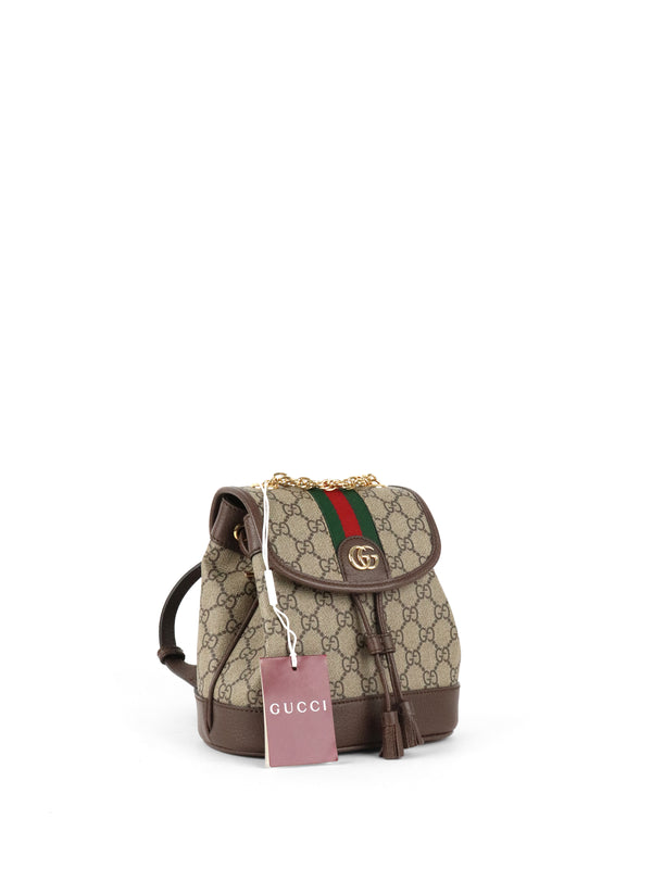 Gucci Mini Ophidia Ebony Backpack
