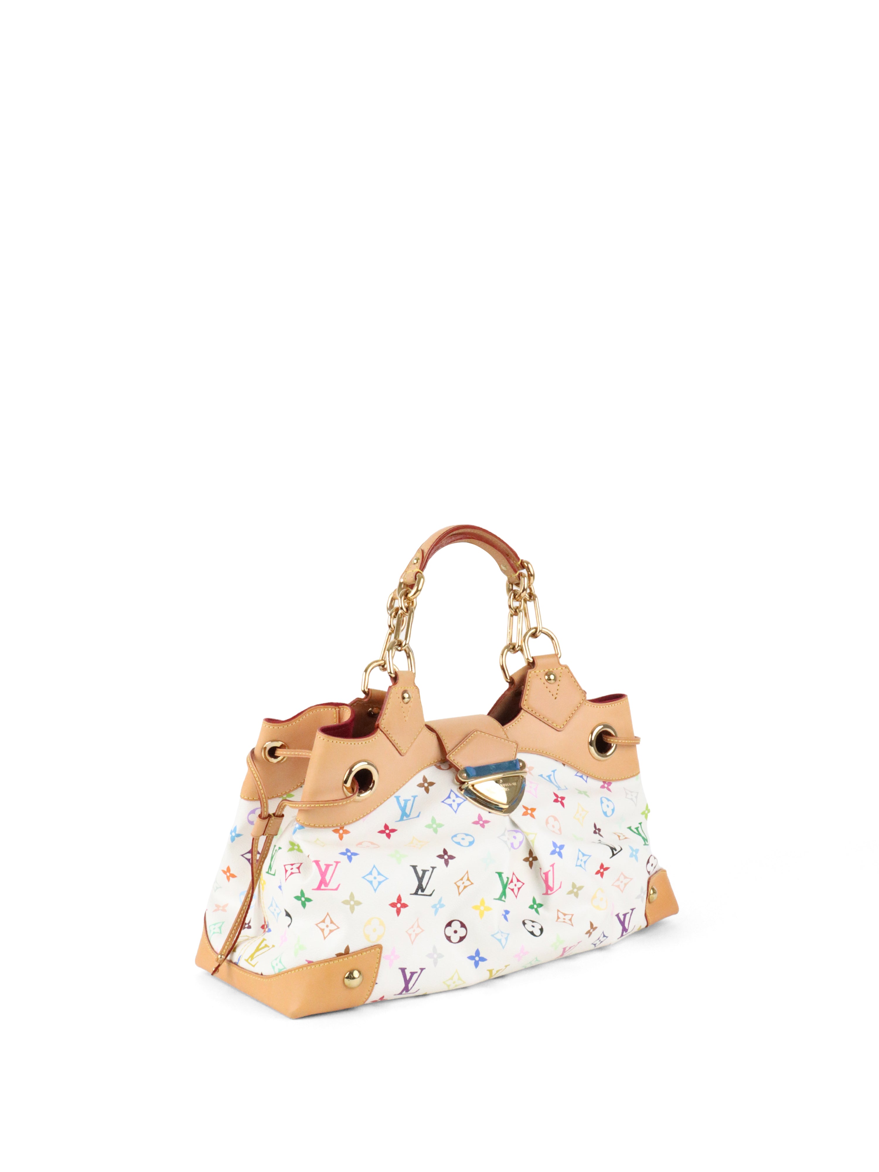 Louis Vuitton Ursula White Monogram Multicolor Canvas Bag