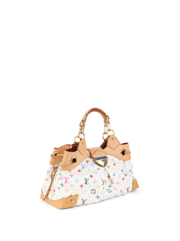 Louis Vuitton Ursula White Monogram Multicolor Canvas Bag