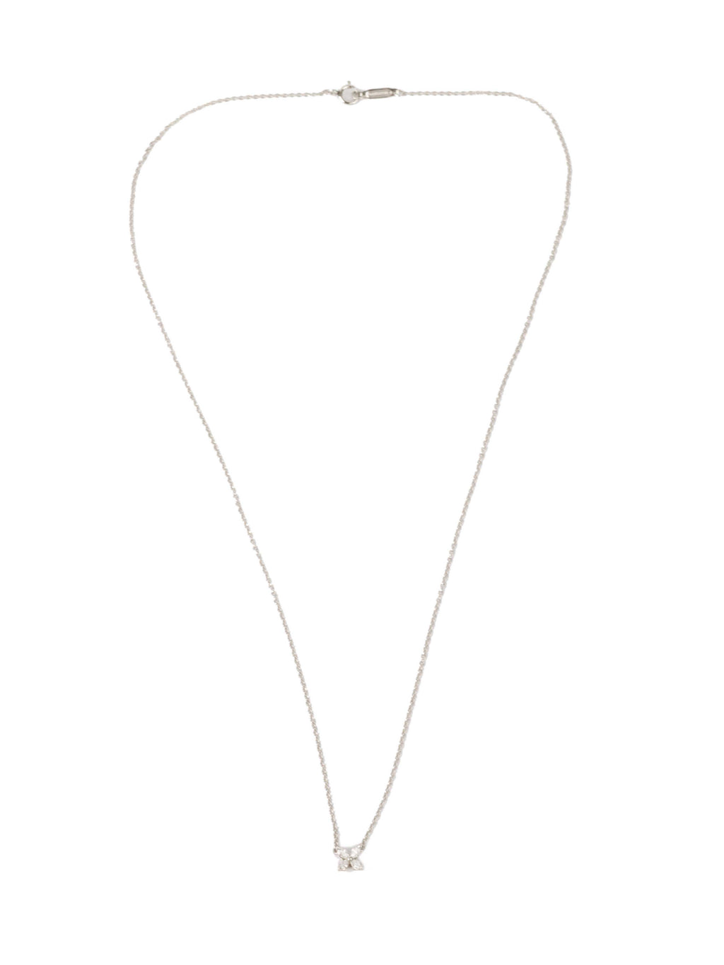 Tiffany & Co Mini Victoria Diamond Pendant.