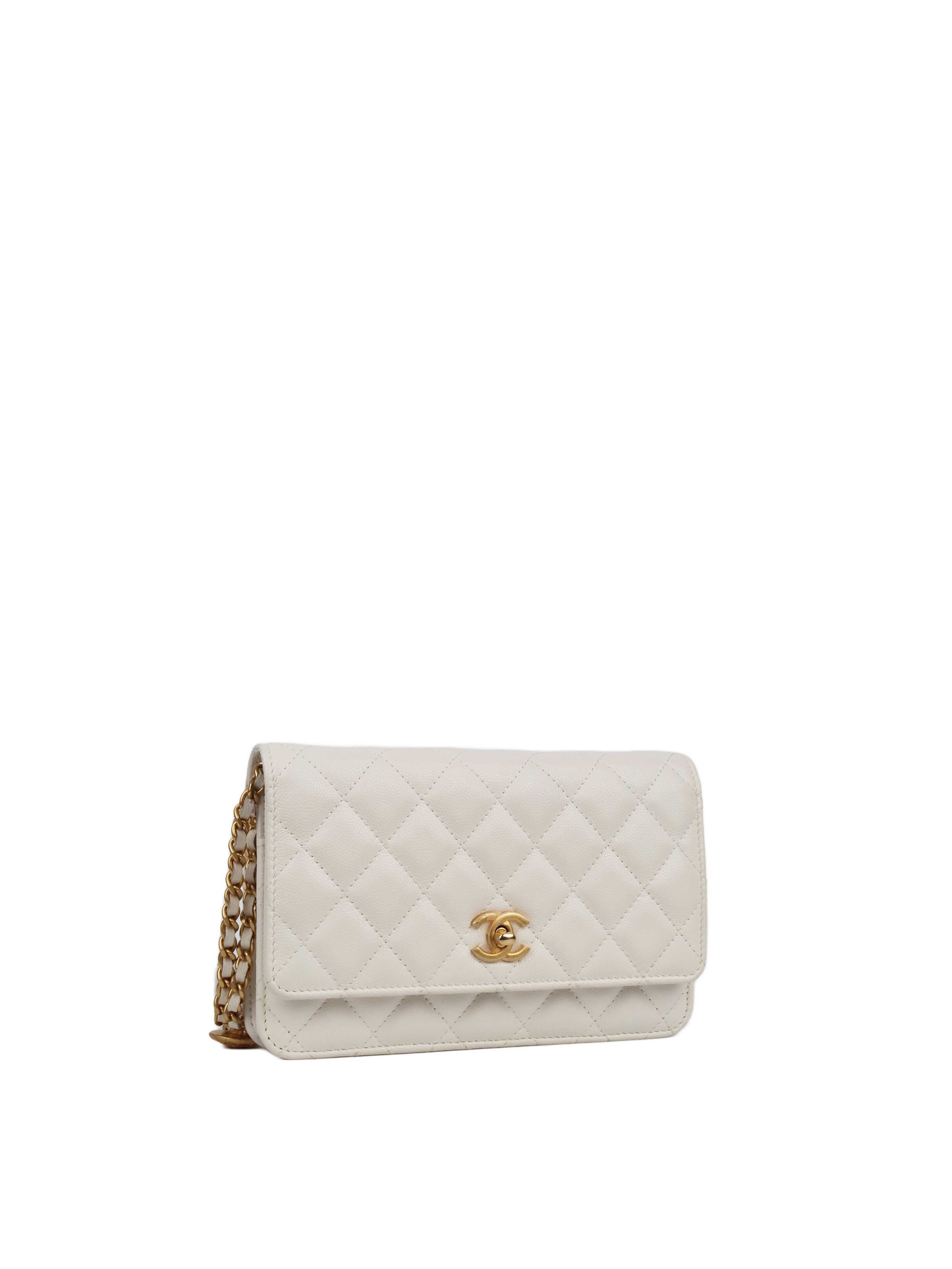 Chanel sales white woc