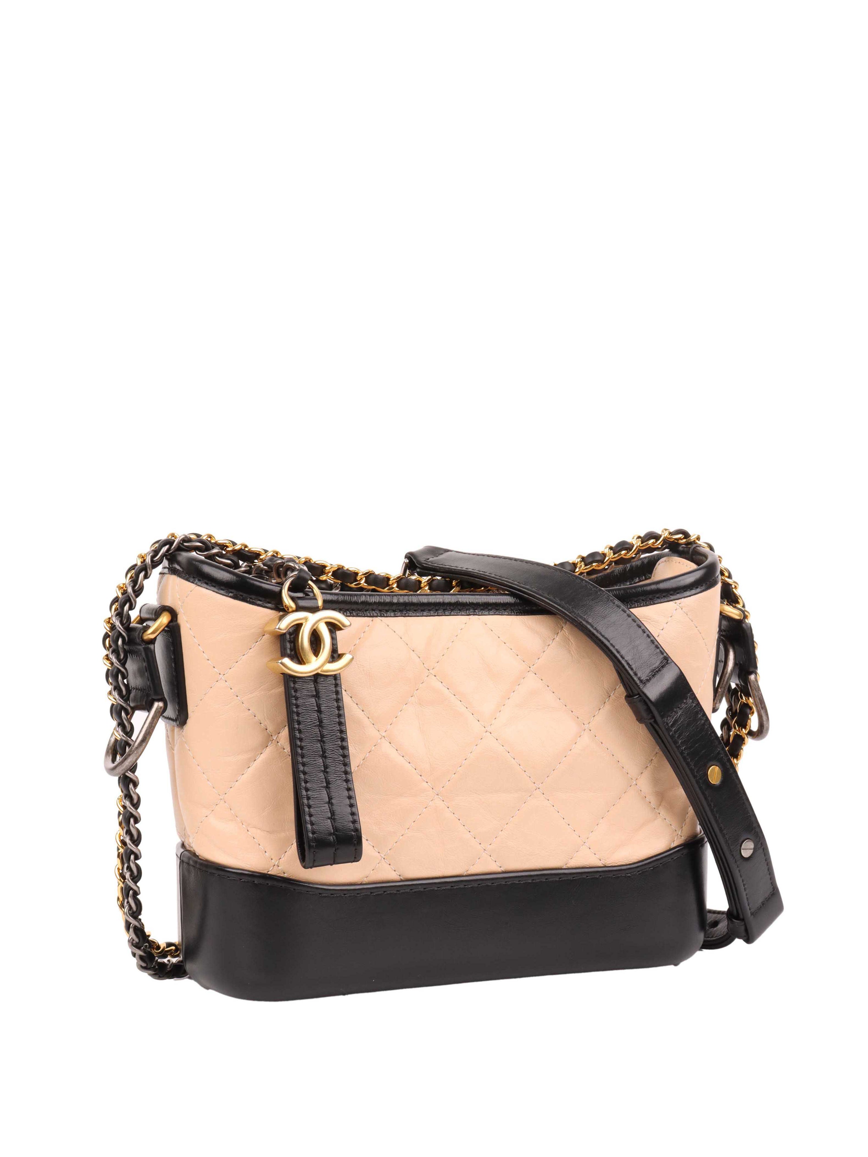 Chanel Small Beige Gabrielle Bag.