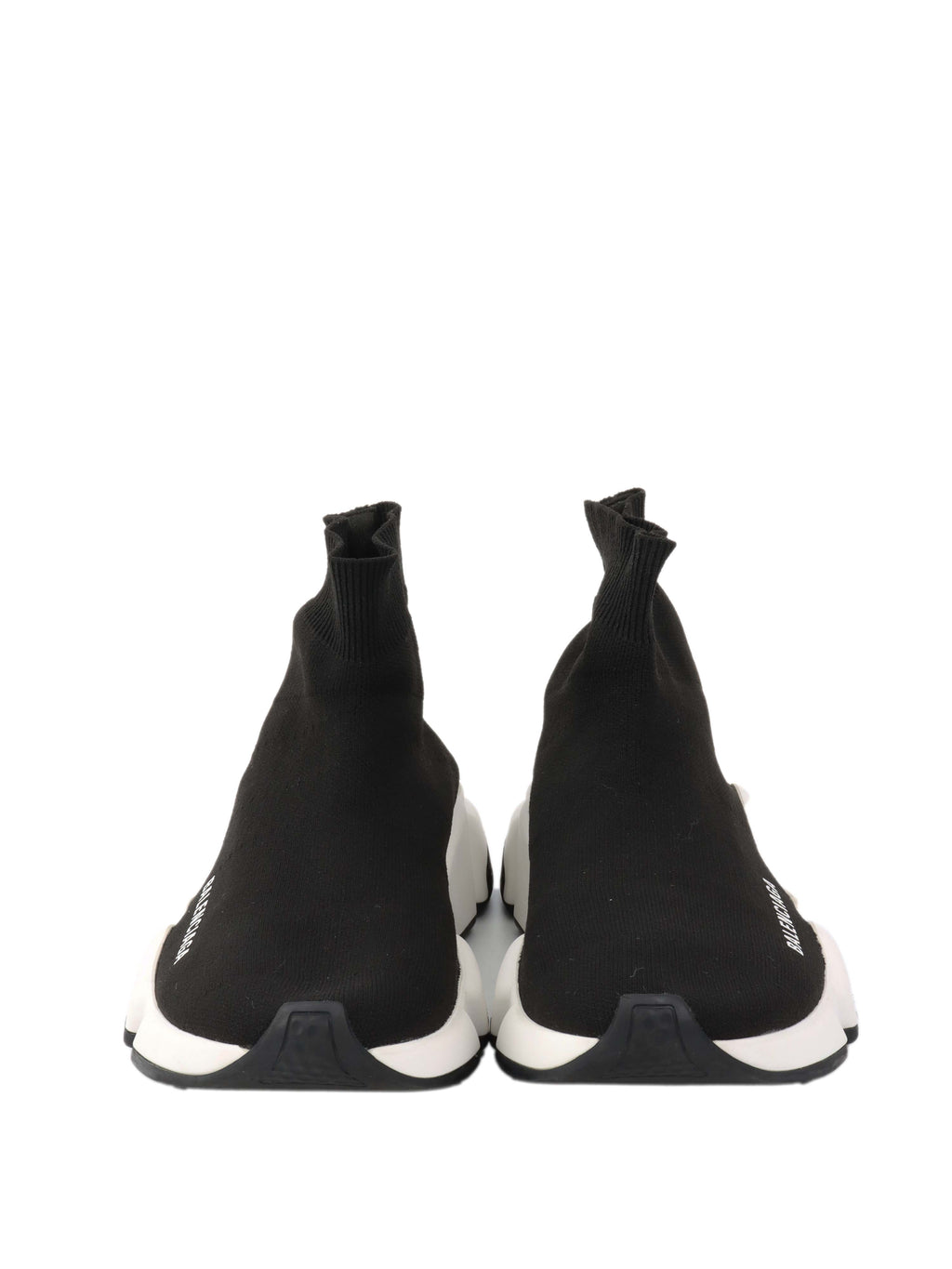 Balenciaga Black Speed Recycled Knit Sneakers.