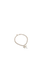 Tiffany & Co Bow Charm Bead Bracelet