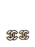 Chanel CC Logo Earrings.